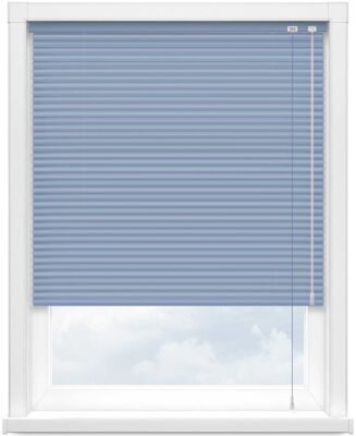 Алюминиевые горизонтальные жалюзи темно-голубые Лента 25x0.18, 7282
