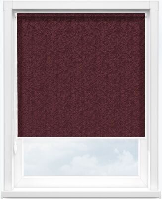 Рулонные шторы LVT ШЁЛК 4454 бордо 200 см