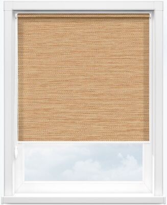 Рулонные шторы LVT ШАНХАЙ 2868 светло-коричневый 180 см